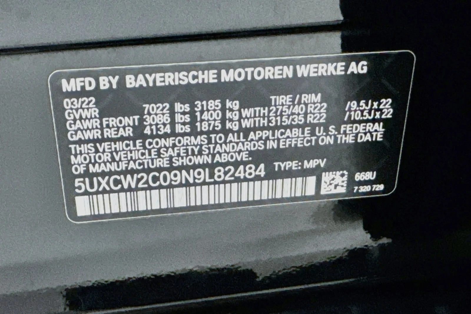 Used 2022 Jet Black BMW xDrive40i image 26