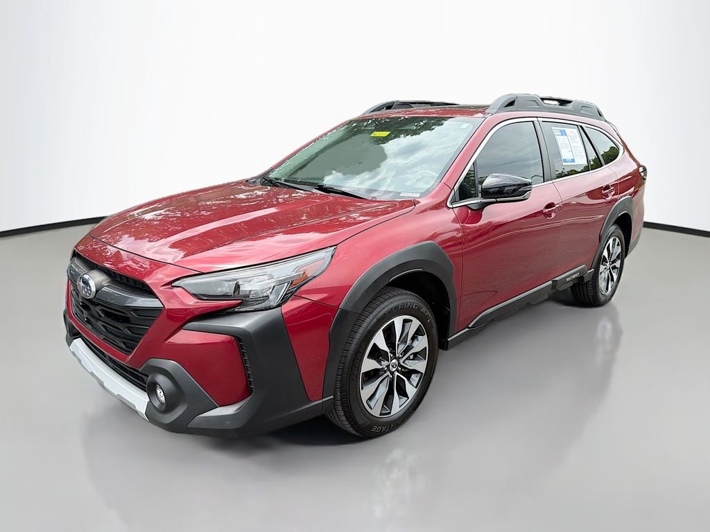 Used 2024 Crimson Red Pearl Subaru Limited image 3