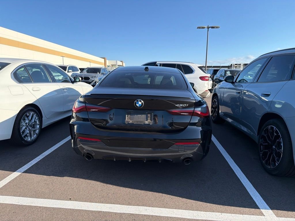 Certified Used 2024 Black Sapphire Metallic BMW 430i image 4