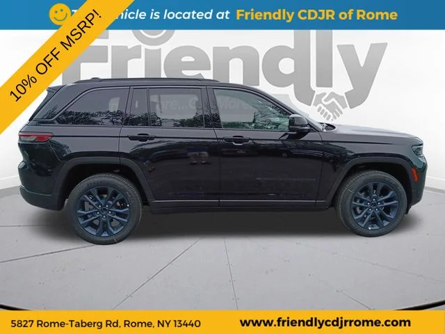 New 2026 Diamond Black Crystal Pearl-Coat Exterior Paint Jeep  image 4