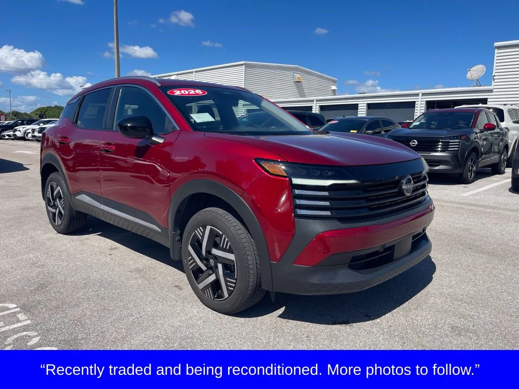Certified Used 2026 Red Nissan SV image 1