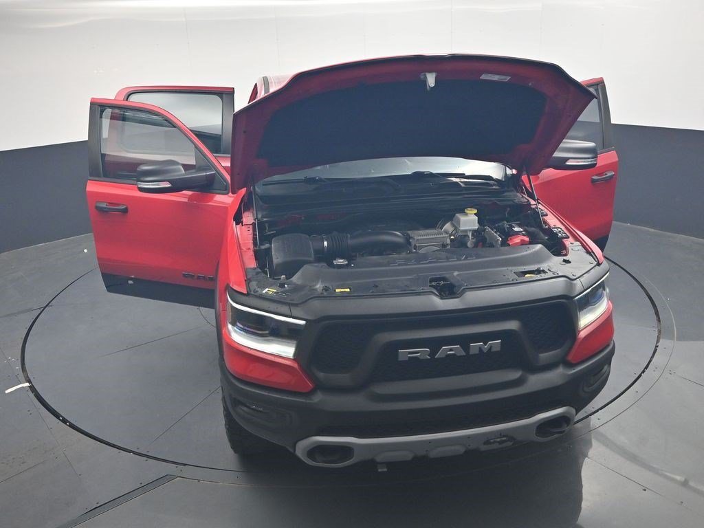 Used 2021 Flame Red Clearcoat Ram Rebel image 37