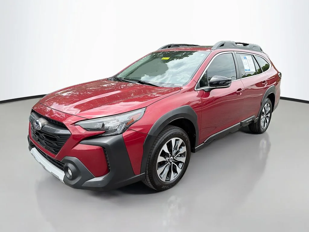 Used 2024 Crimson Red Pearl Subaru Limited image 3