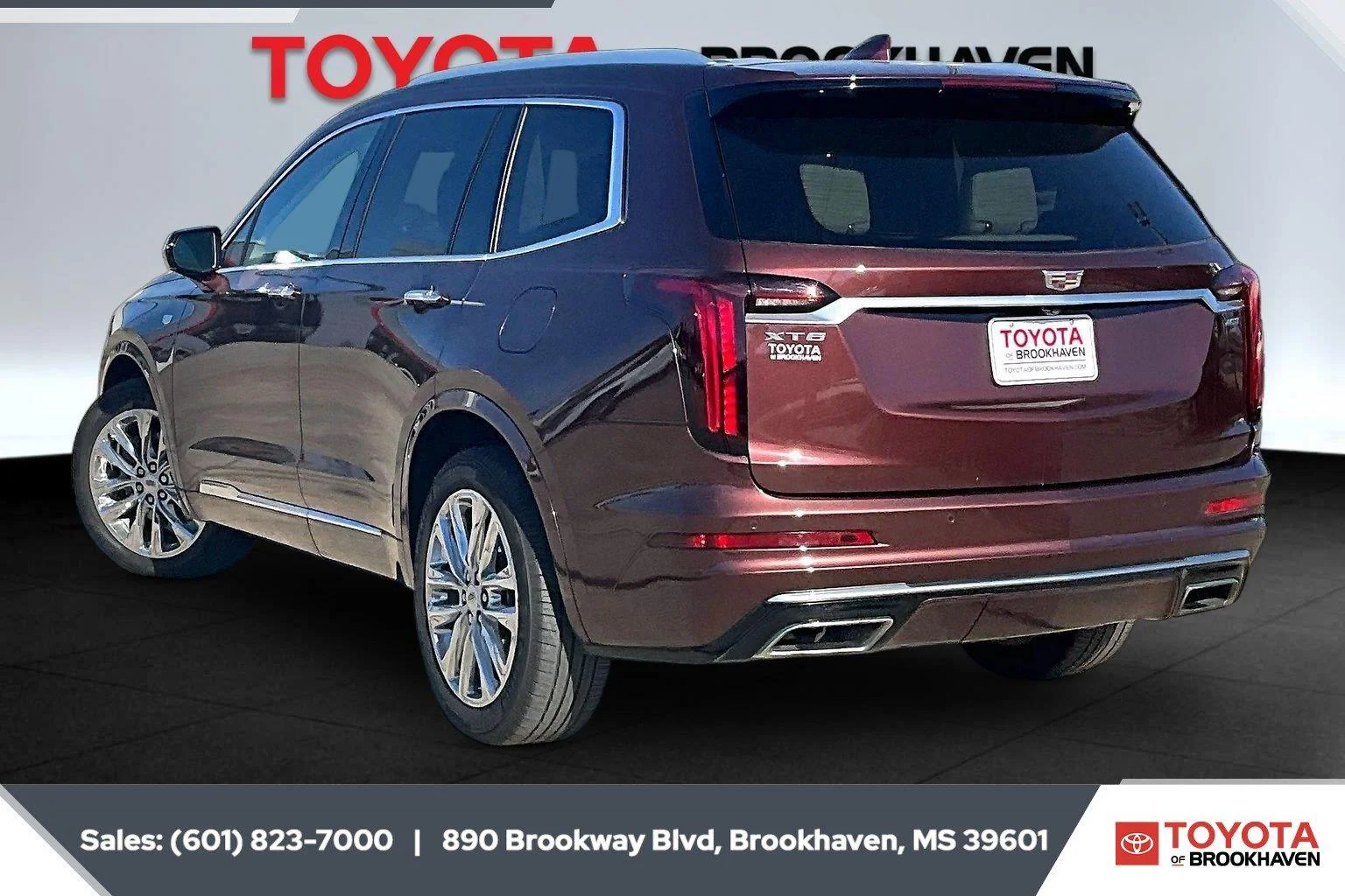 Used 2023 Radiant Red Tintcoat Cadillac FWD Premium Luxury image 2