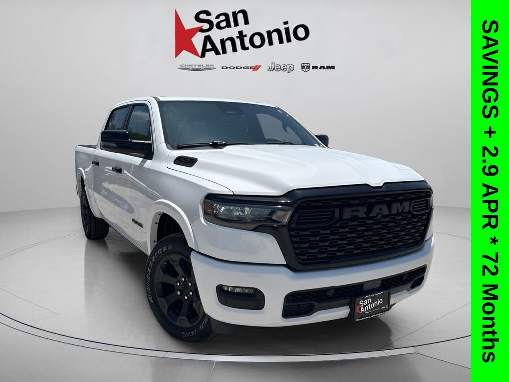 New 2026 Bright White Clear-Coat Exterior Paint RAM Big Horn/Lone Star image 1