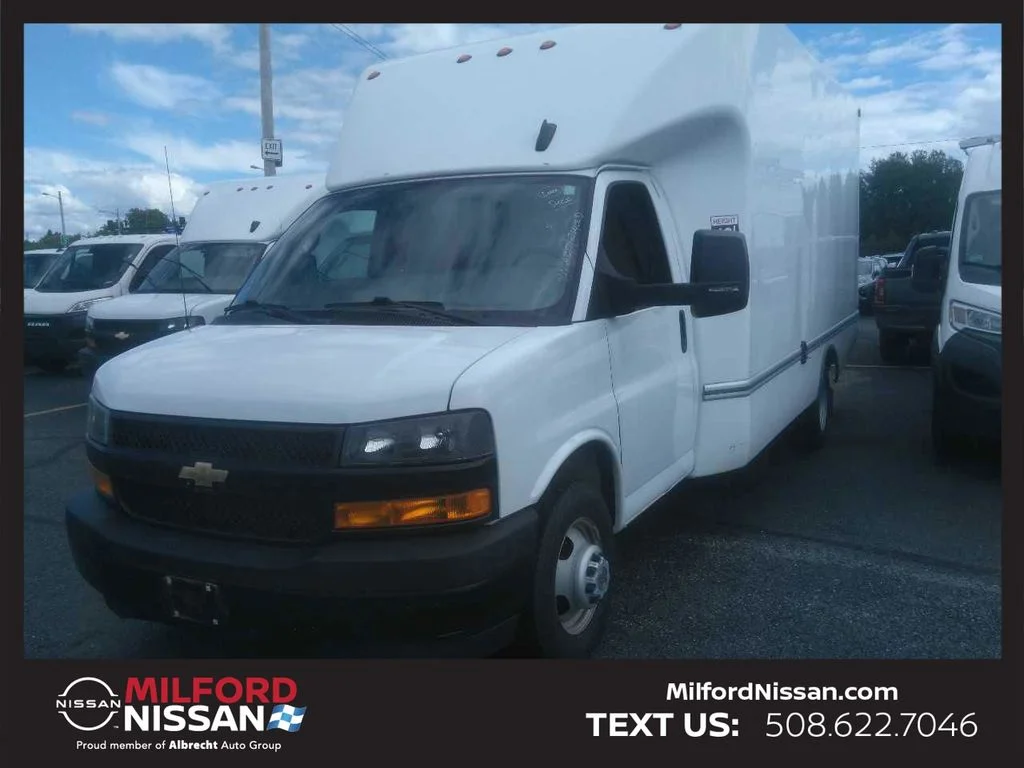 Used 2023 White Chevrolet Work Van image 1