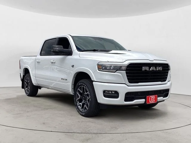 New 2026 White Ram LARAMIE CREW CAB 4X4 5