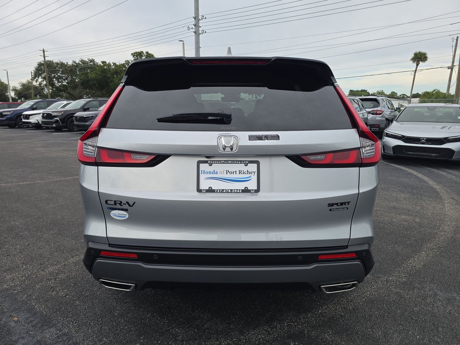 New 2026 Solar Silver Metallic Honda Sport Touring image 5