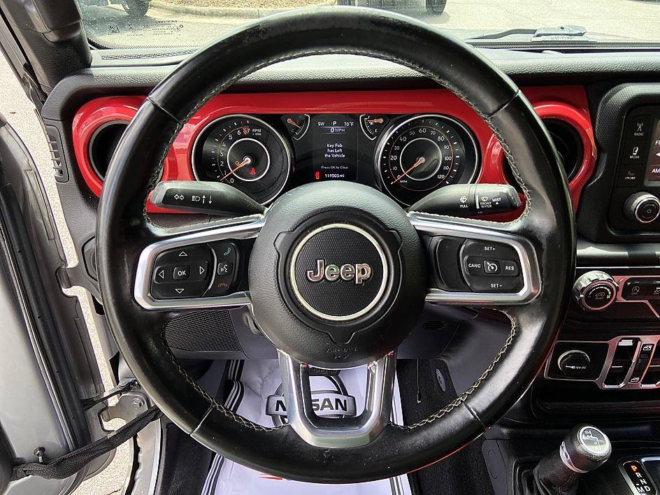 Used 2020 Billet Silver Metallic Clearcoat Jeep Sport S image 2