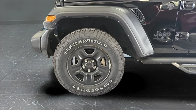 Used 2022 Black Clearcoat Jeep Unlimited Sport image 36