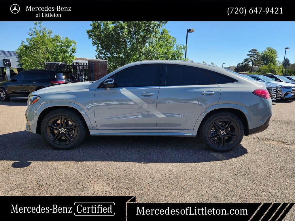 Certified Used 2025 Gray Mercedes-Benz GLE 450 image 4