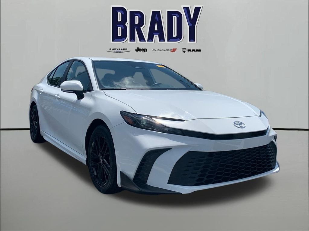 Used 2025 White Toyota SE image 1