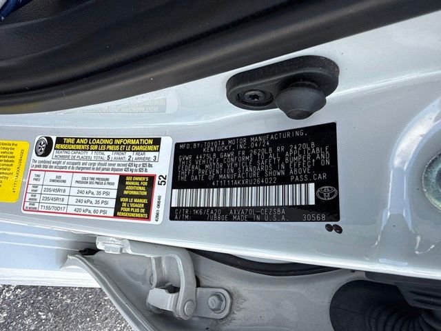 Used 2024 White Toyota SE image 35