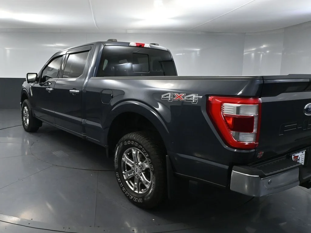 Used 2021 Blue Ford Lariat image 6