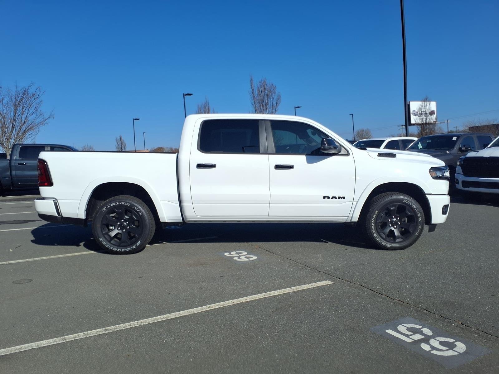 New 2026 Bright White Clear-Coat Exterior Paint RAM Big Horn image 23