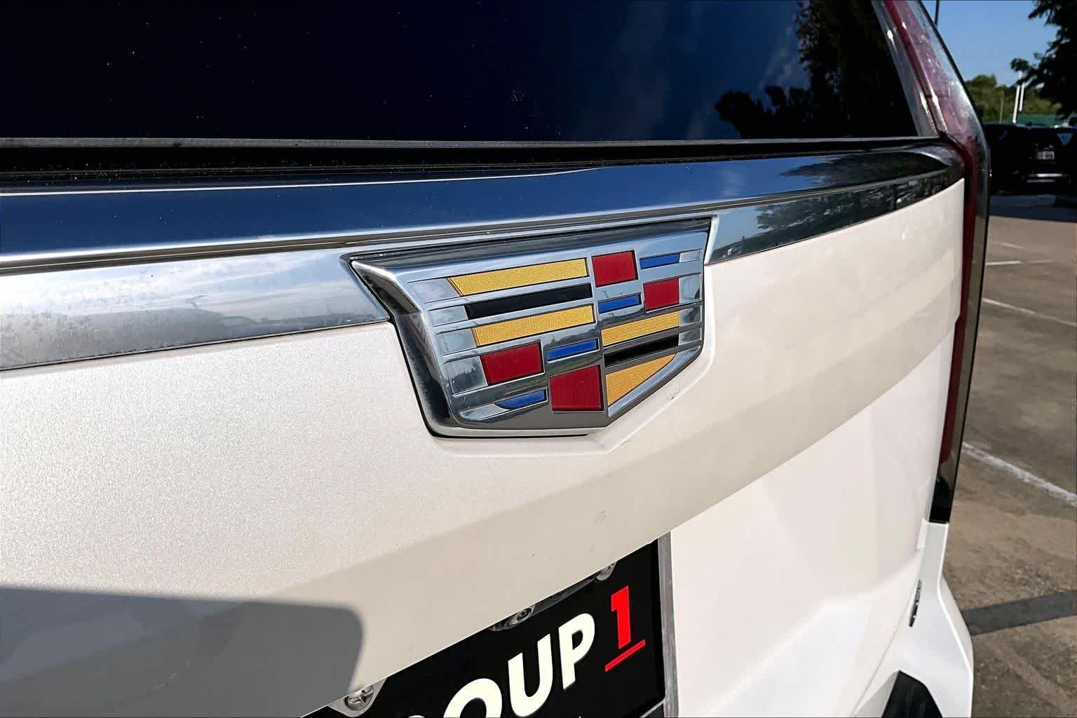 Used 2023 Crystal White Tricoat Cadillac RWD Premium Luxury image 10