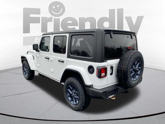 New 2026 Bright White Clear-Coat Exterior Paint Jeep 85th Anniversary Edition image 7