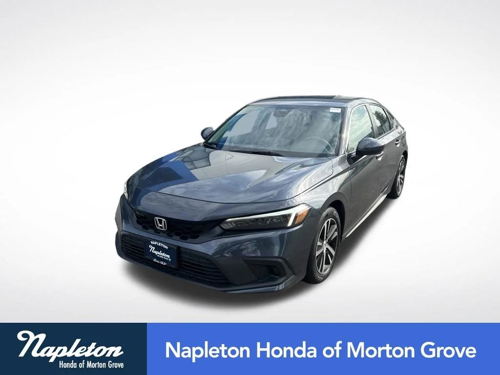 Used 2022 Meteorite Gray Metallic Honda LX image 1