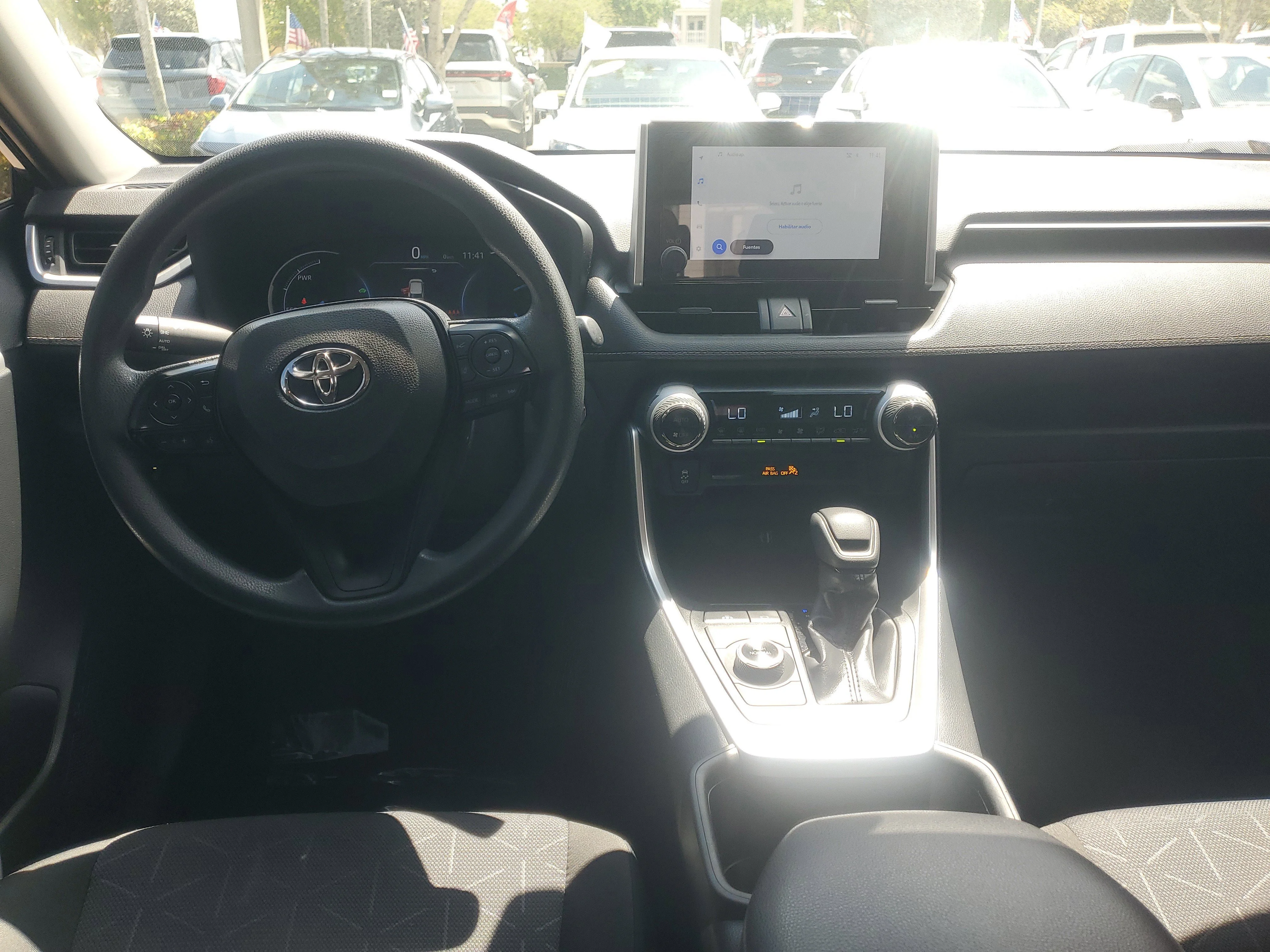 Certified Used 2025 Magnetic Gray Metallic/Midnight Black Metallic Toyota Hybrid XLE image 10