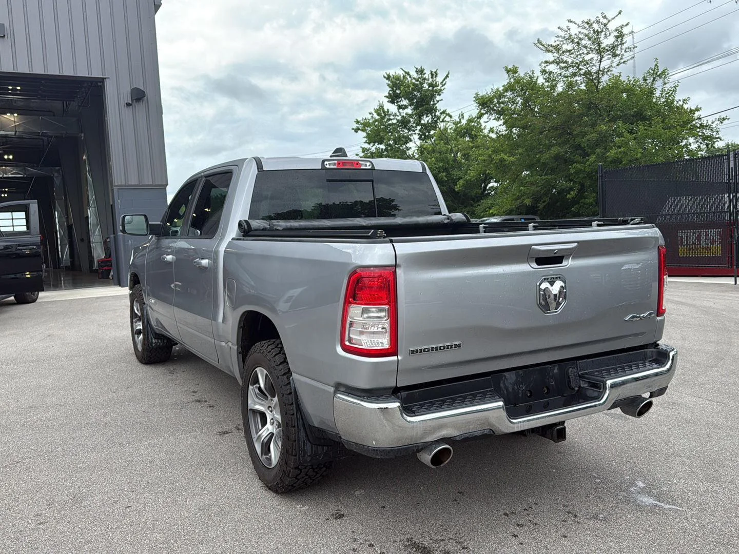 Used 2022 Billet Silver Metallic Ram Big Horn image 5
