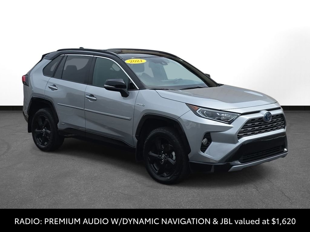 Certified Used 2021 Silver Toyota XSE image 3