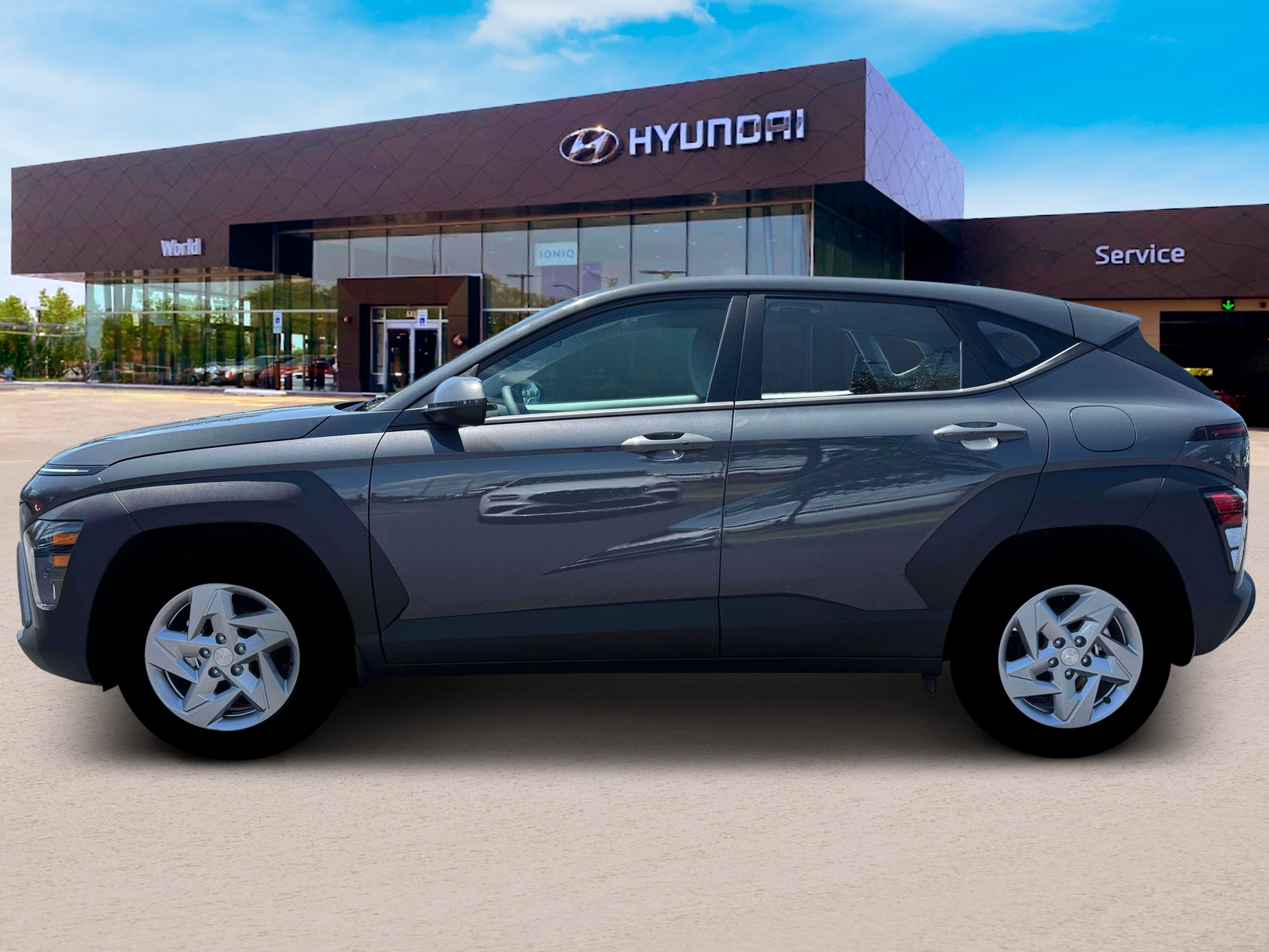 New 2026 Ecotronic Gray Pearl Hyundai SE FWD image 3