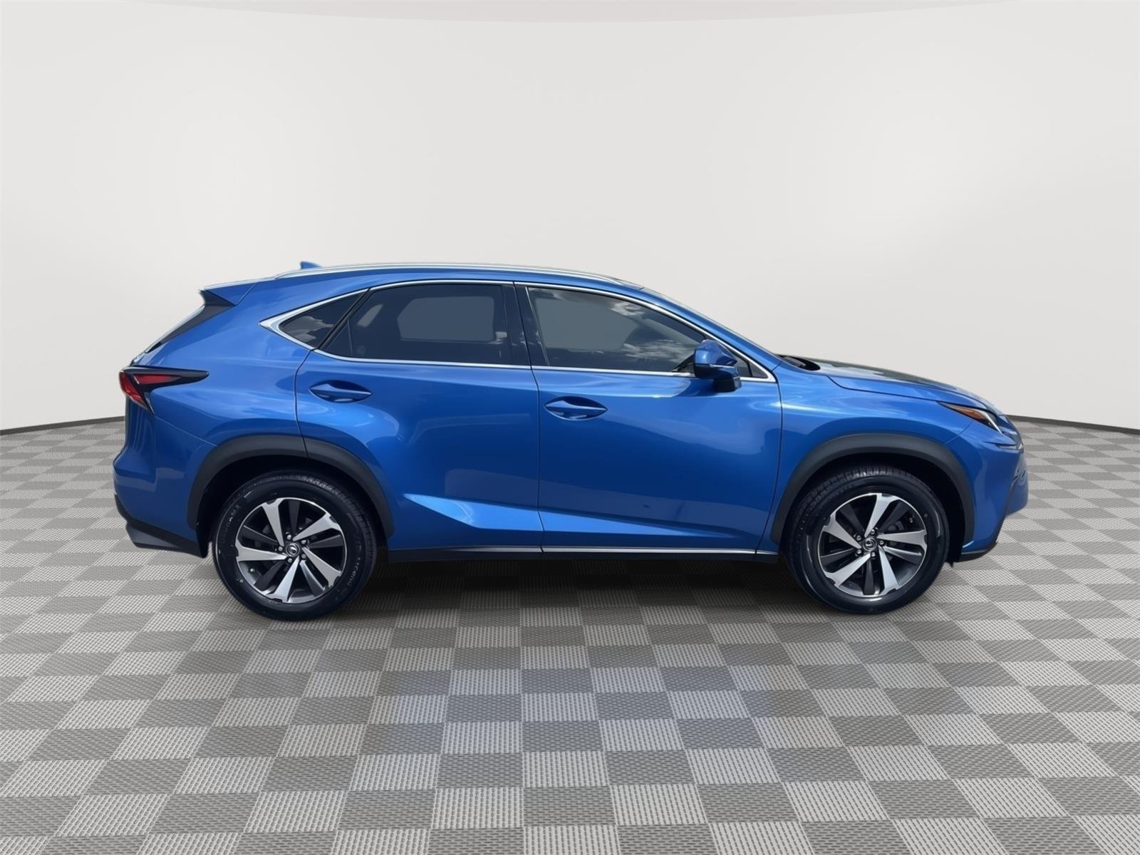 Used 2019 Blue Vortex Metallic Lexus Base image 9