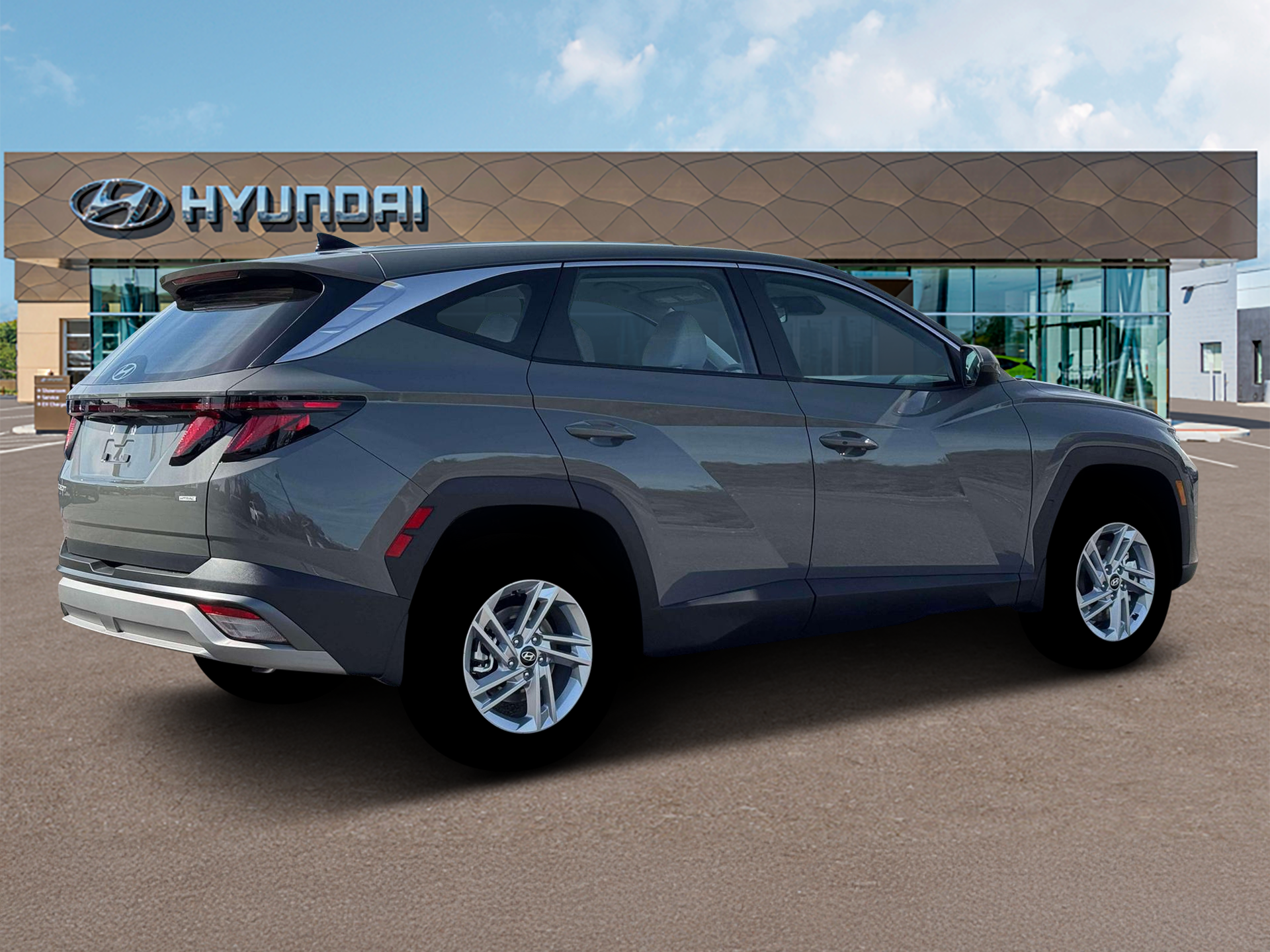 New 2026 Hampton Gray Hyundai SE AWD image 8