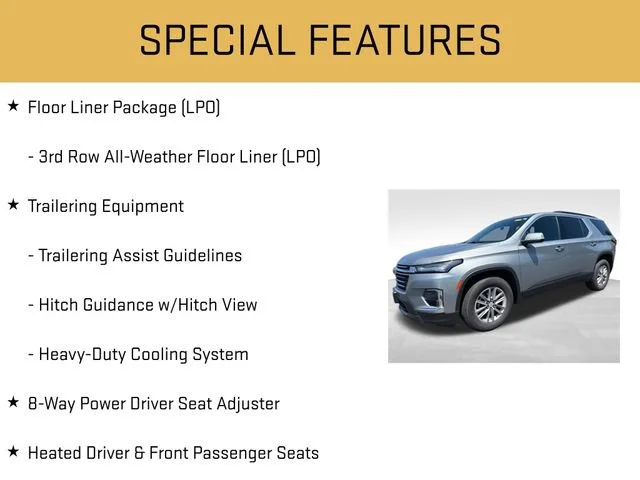Used 2023 Sterling Gray Metallic Chevrolet LT Cloth image 12