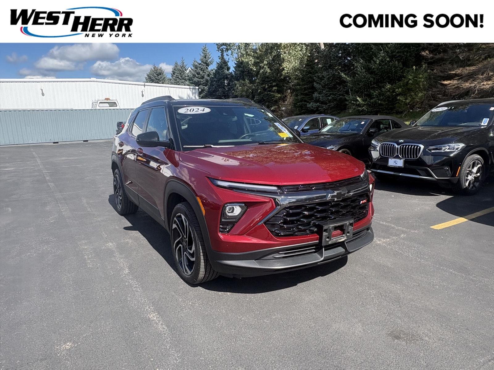 Used 2024 Crimson Metallic Chevrolet RS image 1