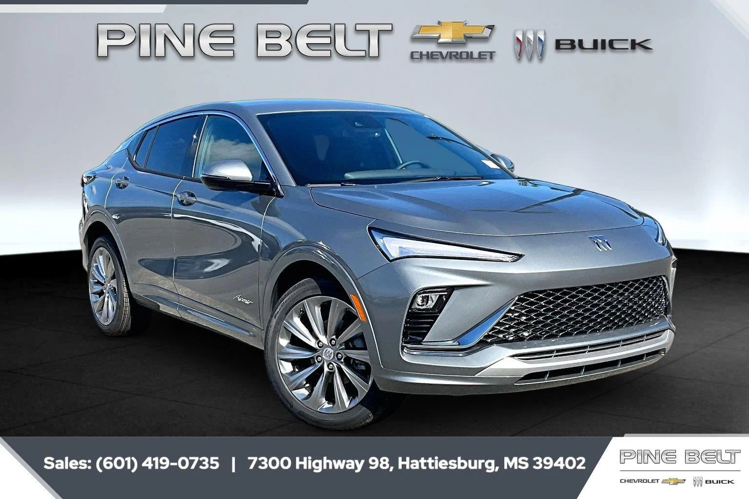 New 2026 Moonstone Gray Metallic Buick Avenir image 1