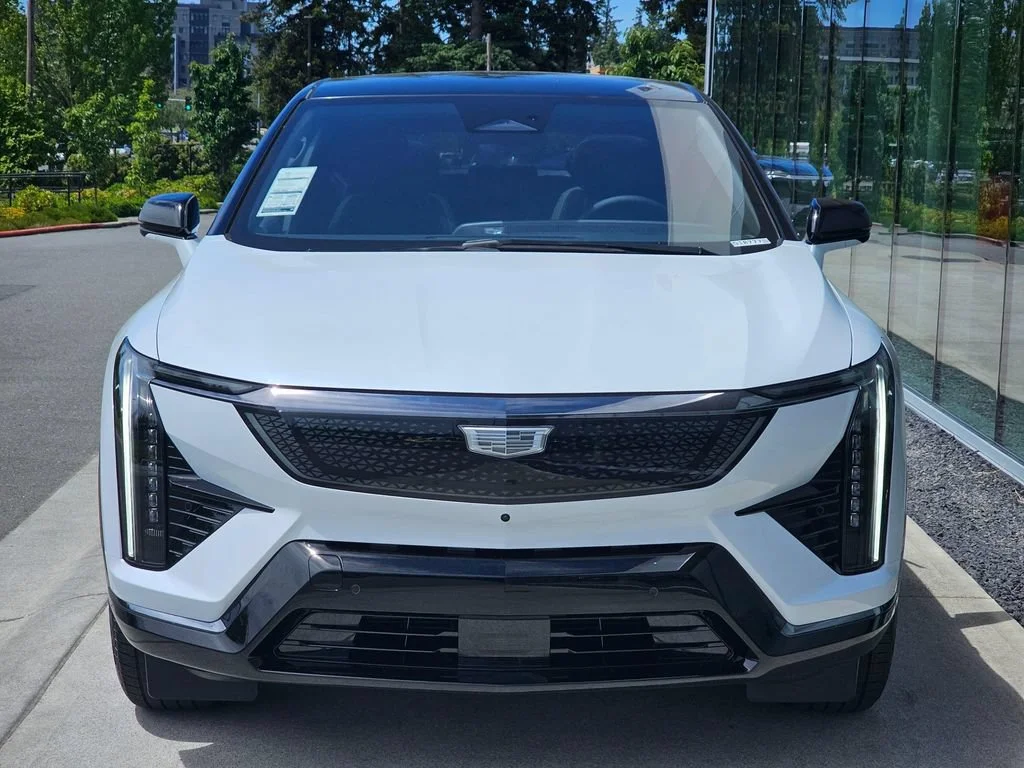 New 2026 Vibrant White Tricoat Cadillac Sport image 8