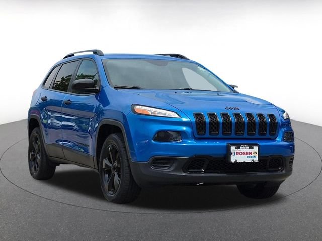 Used 2017 Blue Jeep Sport image 1