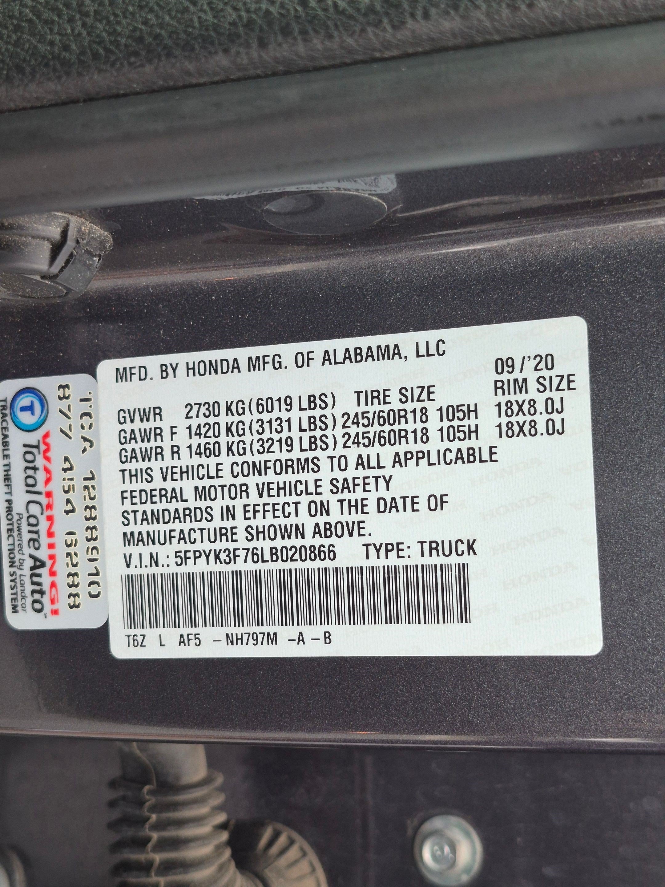 Certified Used 2020 Modern Steel Metallic Honda RTL-E image 34