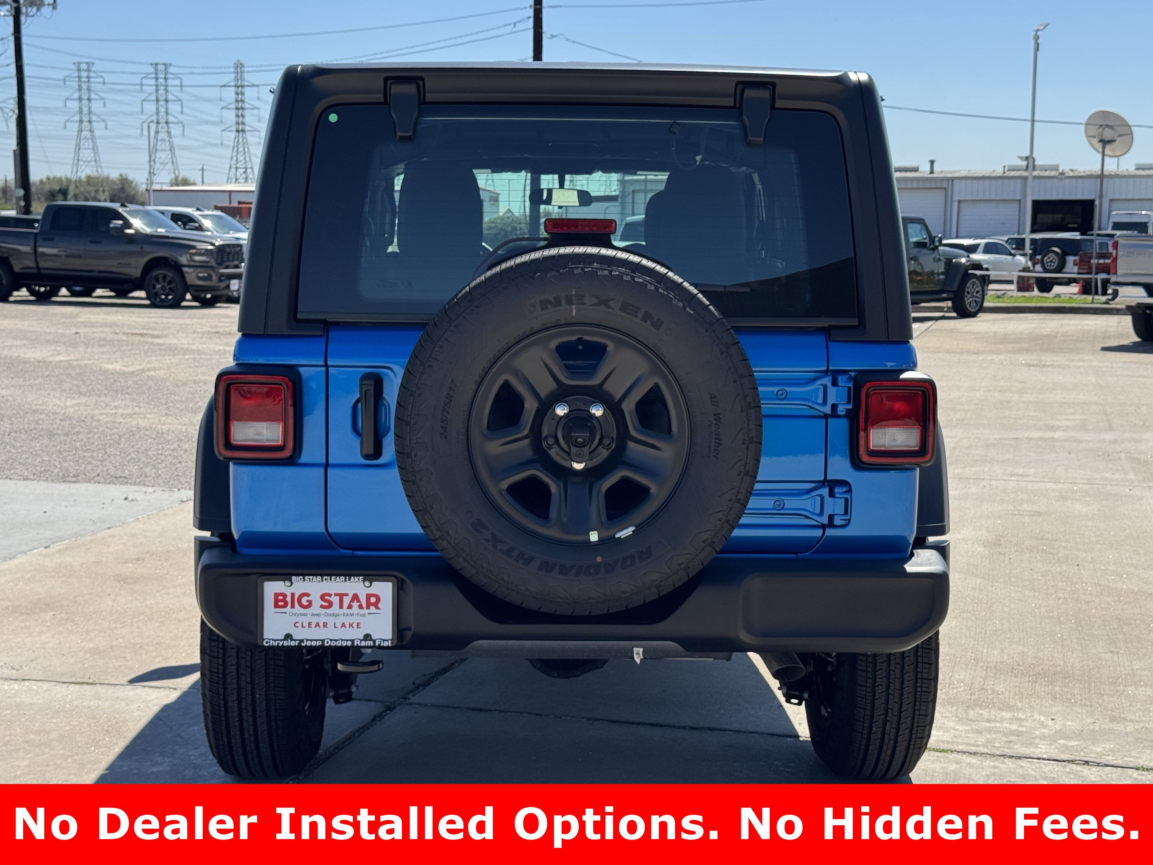 New 2026 Hydro Blue Pearl-Coat Exterior Paint Jeep Sport image 8