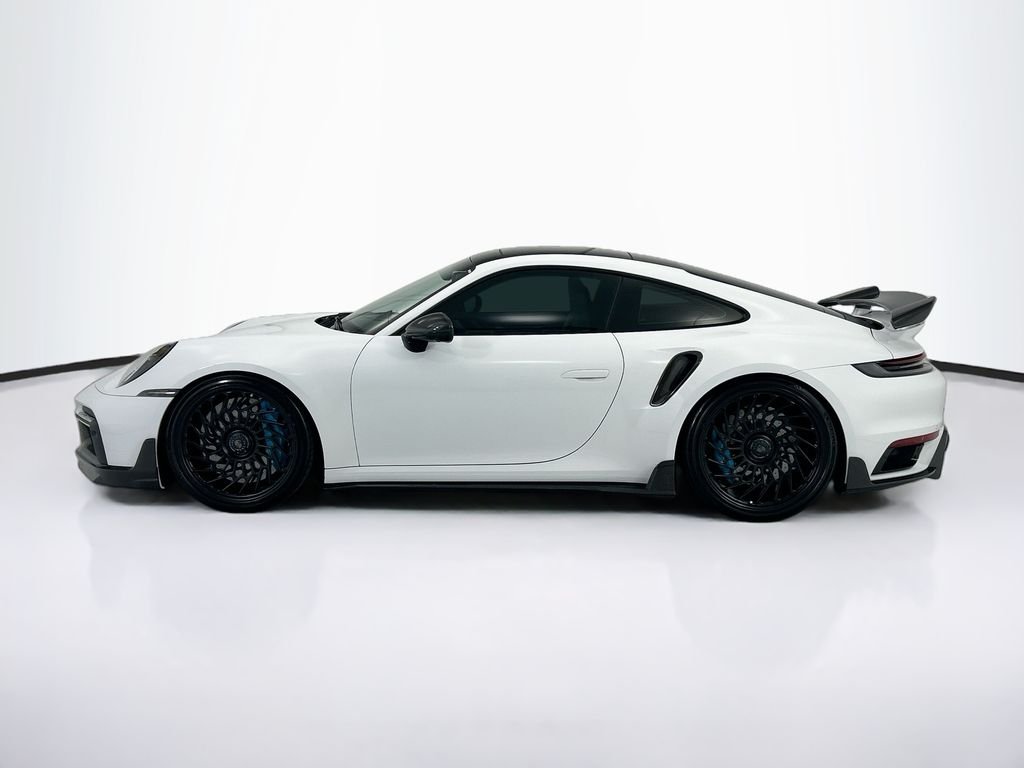 Used 2021 Carrara White Metallic Porsche Turbo S image 8
