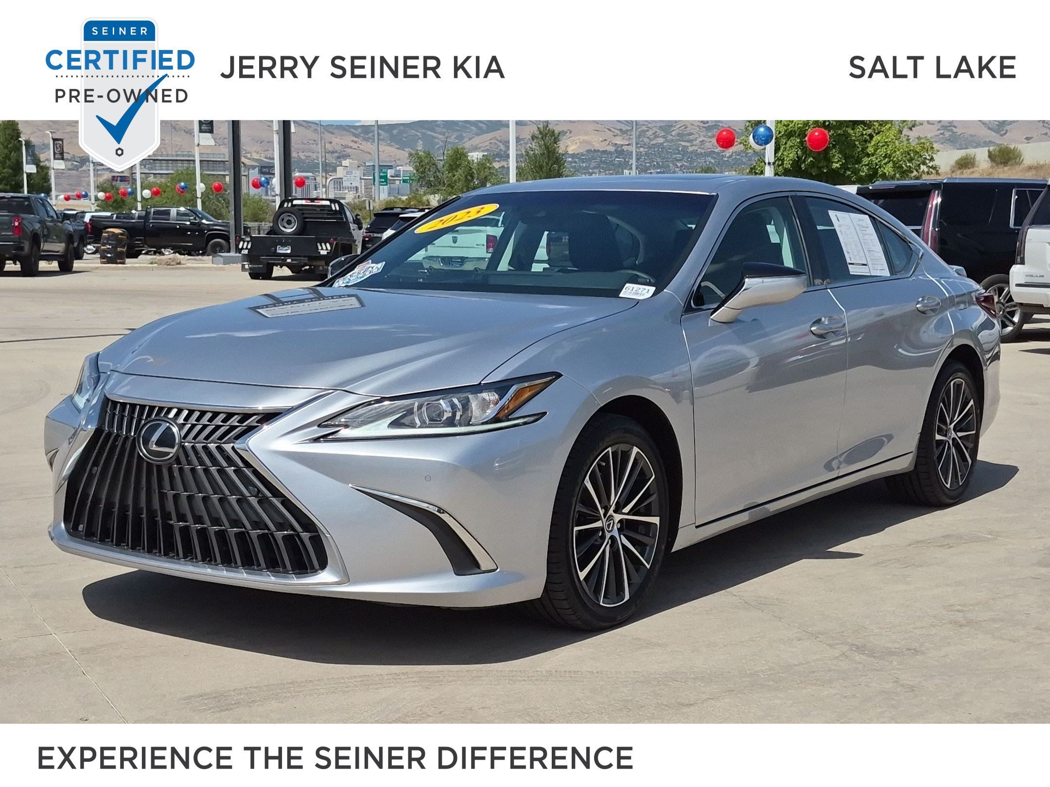 Certified Used 2023 Iridium Lexus ES 250 image 1