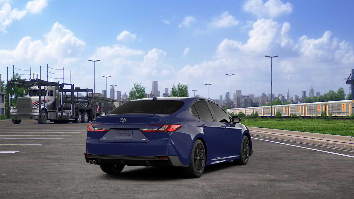 New 2026 Reservoir Blue Toyota SE image 9