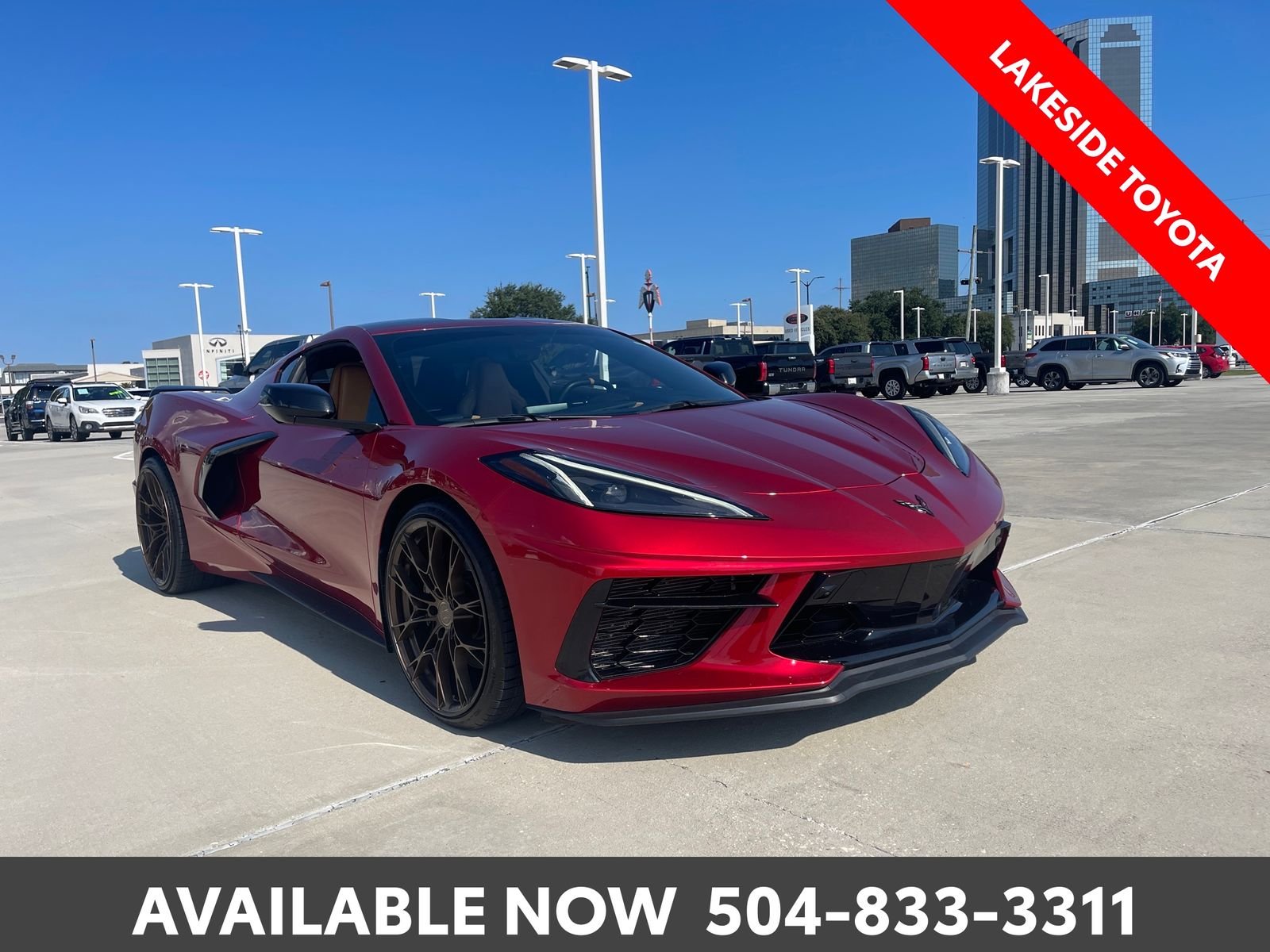 Used 2021 Red Chevrolet Stingray image 7
