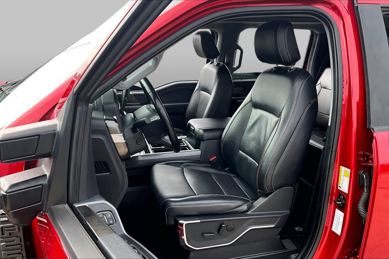 Used 2024 Rapid Red Metallic Tinted Clearcoat Ford LARIAT image 8