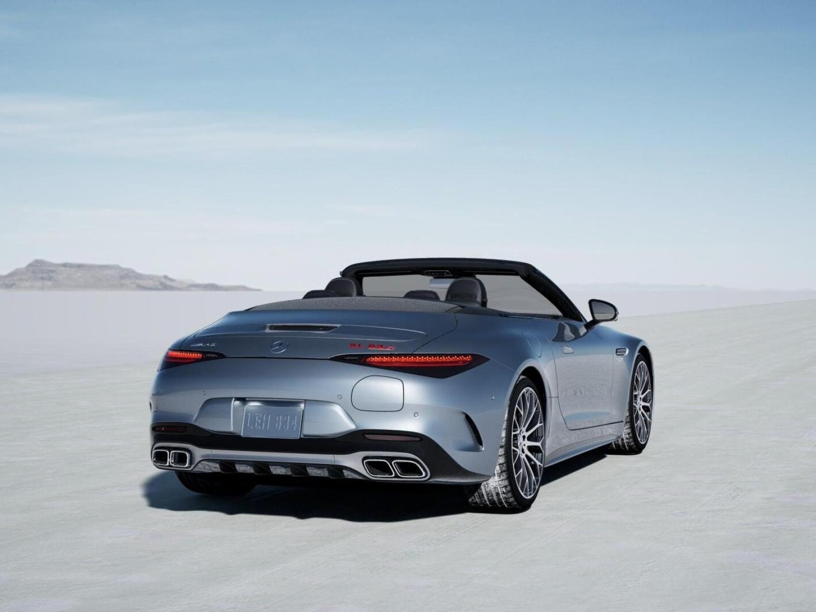 New 2026 Cirrus Silver Metallic Mercedes-Benz SL 63 AMG® S E Performance 2D Convertible 4MATIC®  image 24