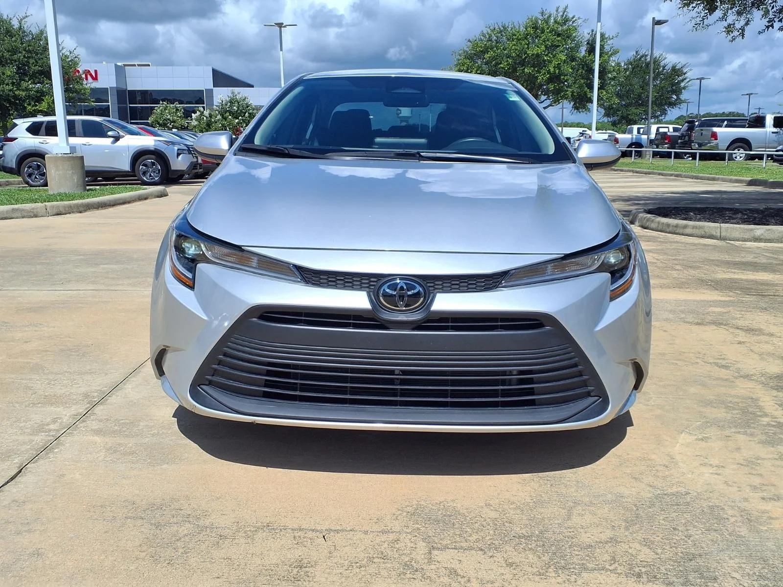 Used 2024 Silver Toyota LE image 5