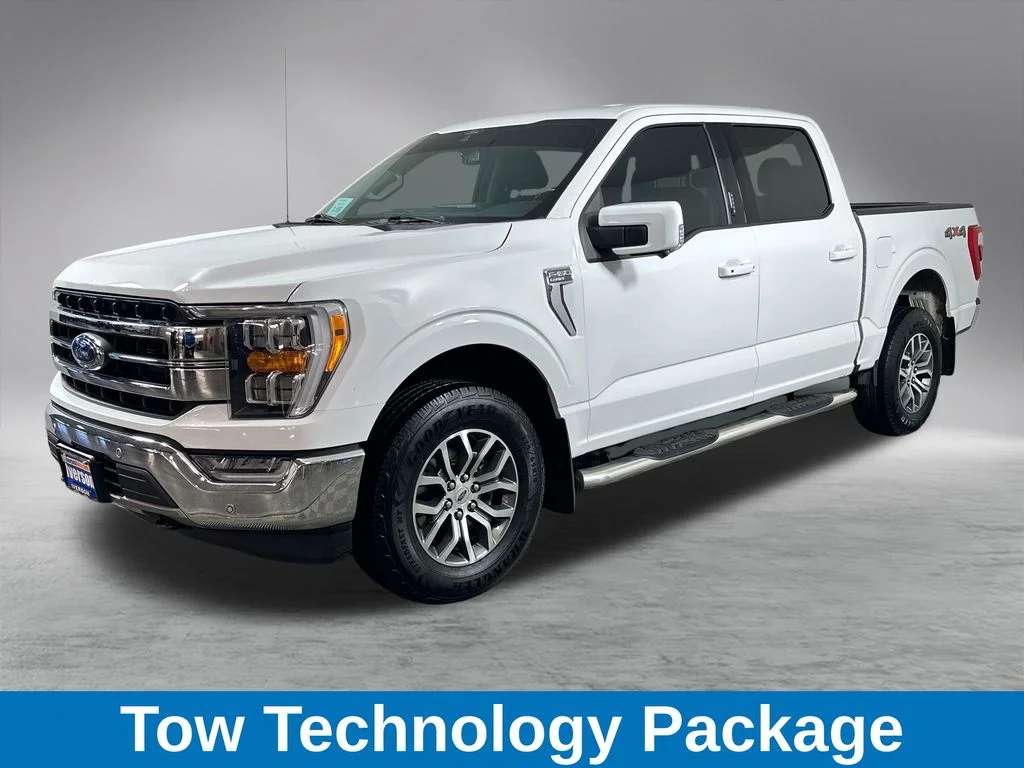 Used 2021 White Ford Lariat image 6