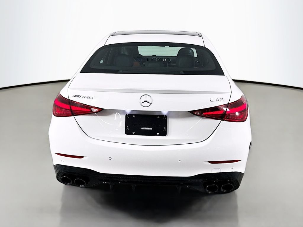 New 2026 Polar White Mercedes-Benz AMG® C 43 4MATIC® Sedan image 10
