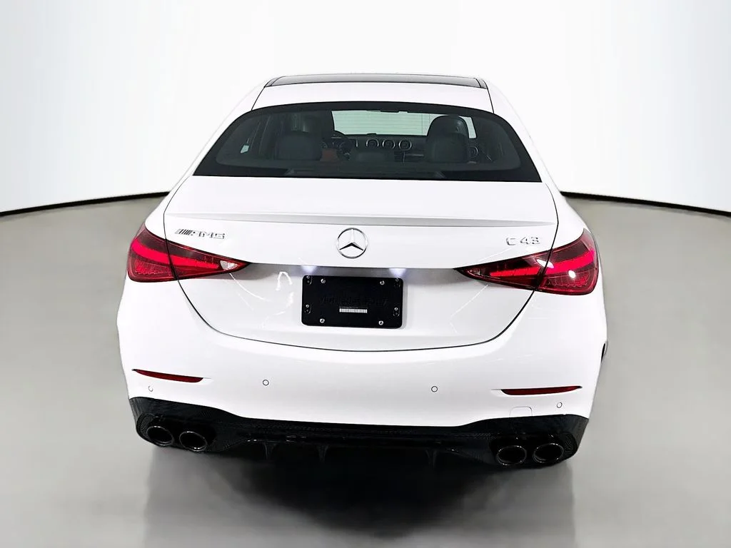 New 2026 Polar White Mercedes-Benz C 43 AMG® image 10