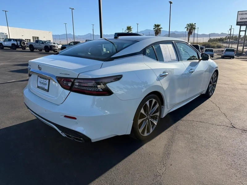 Used 2019 Pearl White Trico Nissan Platinum image 3