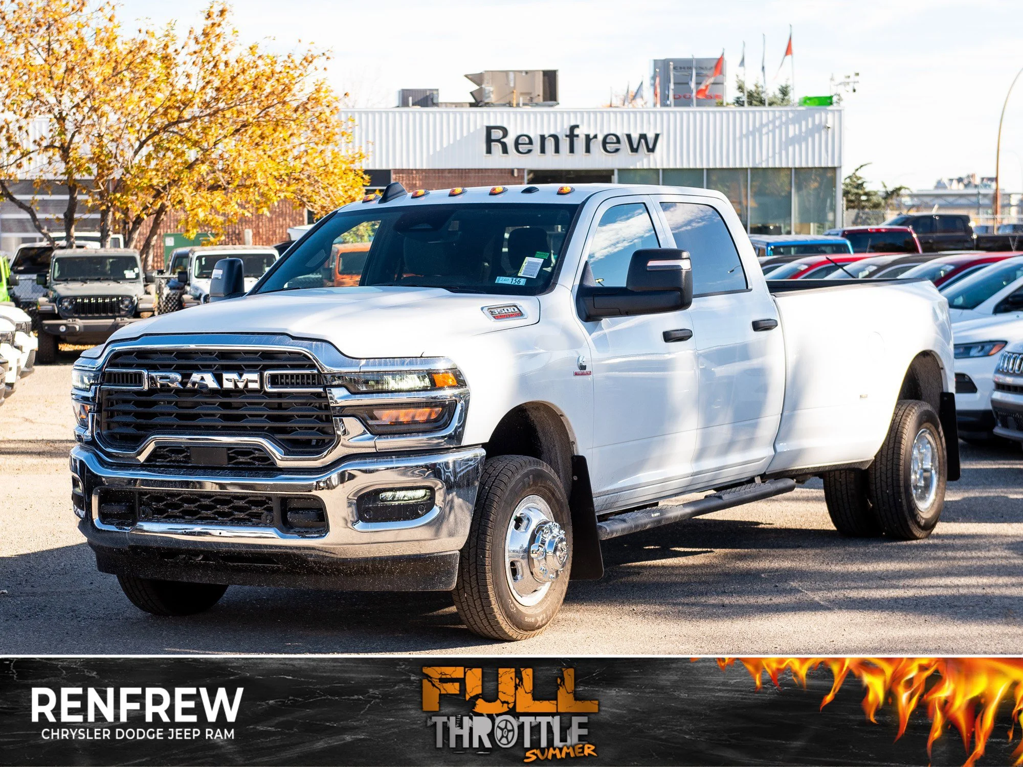 New 2026 White RAM Tradesman* Dually 8
