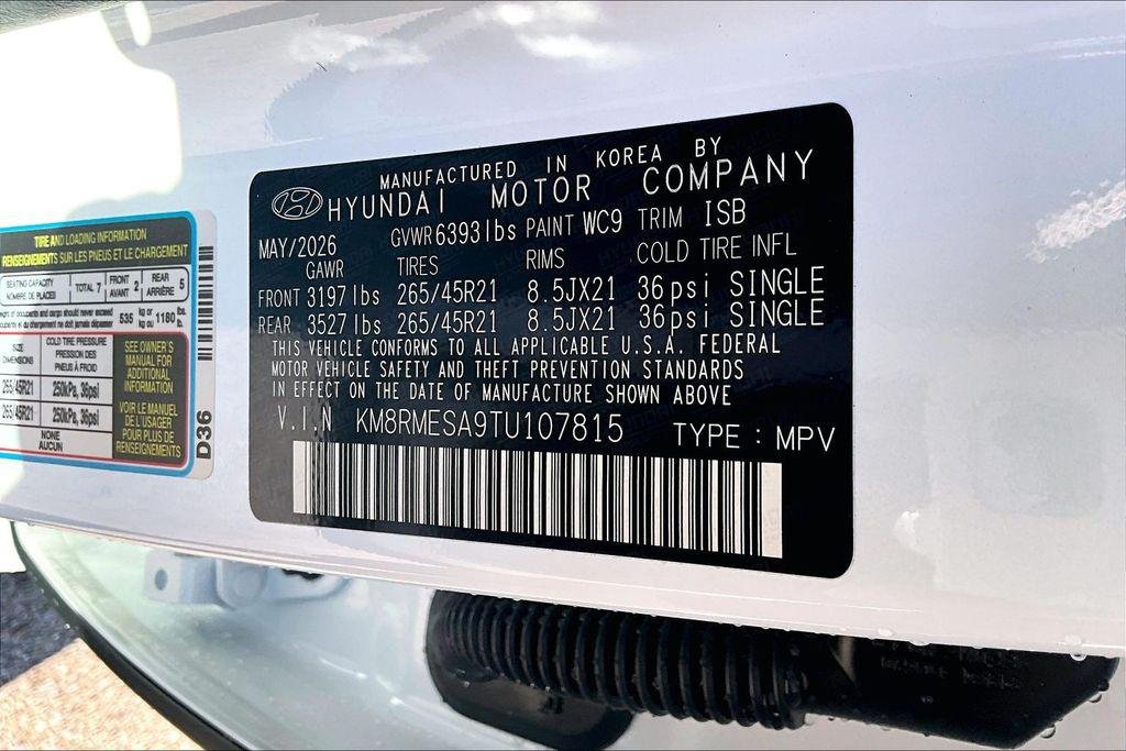 New 2026 Creamy White Pearl Hyundai Calligraphy image 15