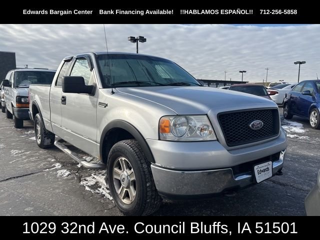 Used 2005 Ford F-150 XLT with VIN 1FTPX14525FB39346 for sale in Council Bluffs, IA