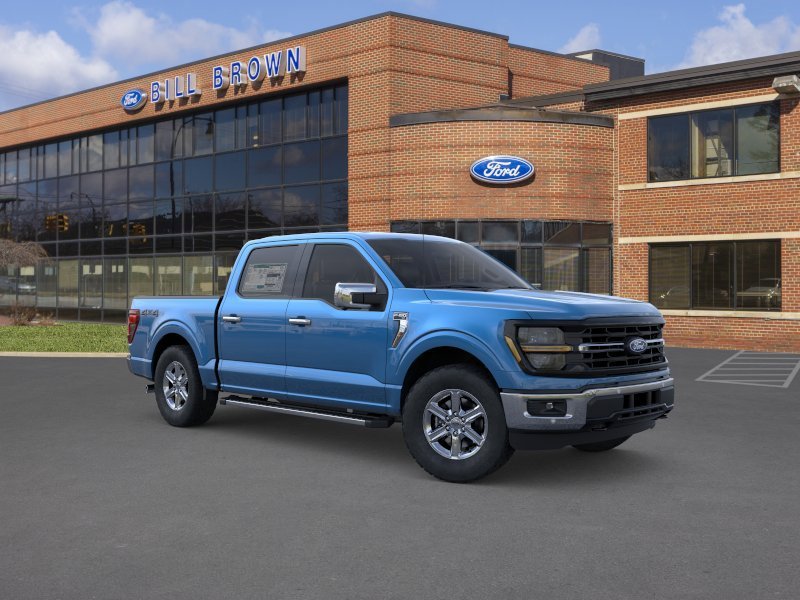 New 2025 Atlas Blue Metallic Ford XLT image 7